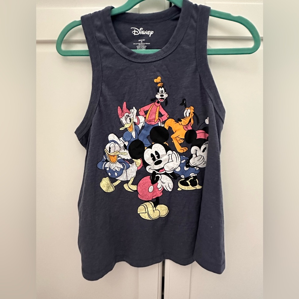 Disney Mickey & Friends Women’s Tank Top Size Medium Racerback
